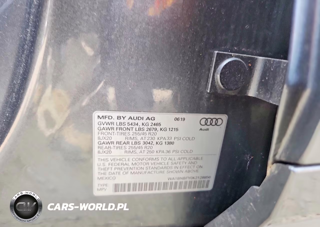 2019 Audi Q5 Premium Plus VIN:WA1BNBFY0K2128856 - 14