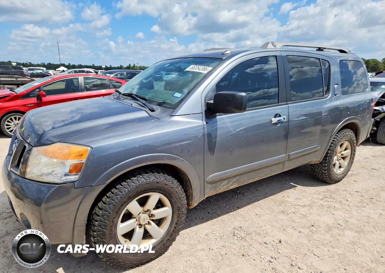 2014 Nissan Armada Sv VIN:5N1BA0ND5EN606255 - 1