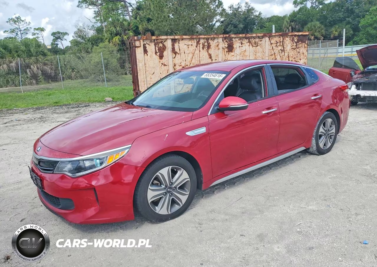 2017 Kia Optima Hybrid Ex VIN:KNAGU4LEXH5009883 - 1