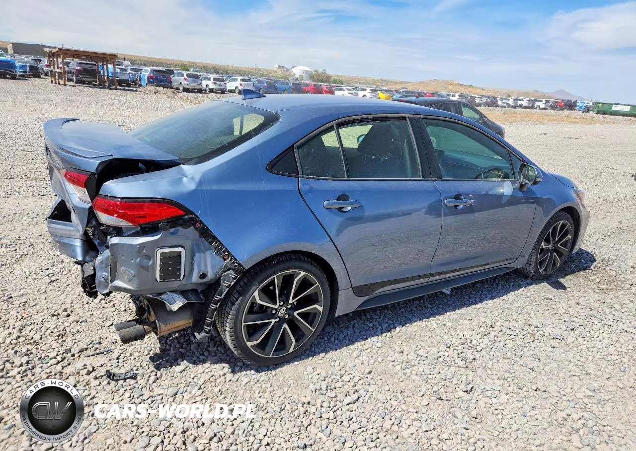 2022 Toyota Corolla Se VIN:JTDS4MCE0N3502539 - 3