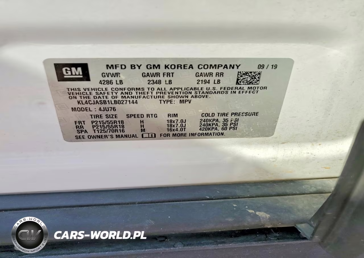 2020 Buick Encore Preferred VIN:KL4CJASB1LB027144 - 13