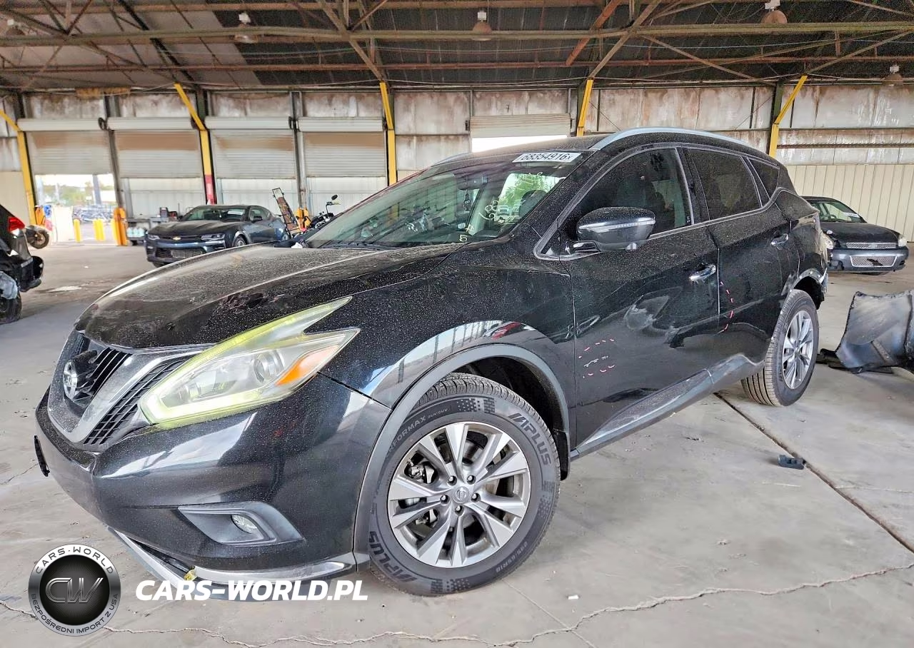 2017 Nissan Murano Sl VIN:5N1AZ2MG7HN174364 - 1