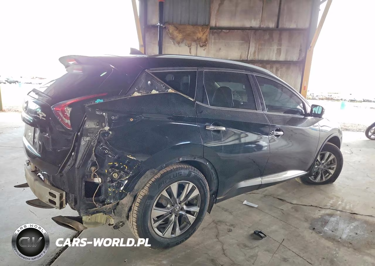 2017 Nissan Murano Sl VIN:5N1AZ2MG7HN174364 - 3