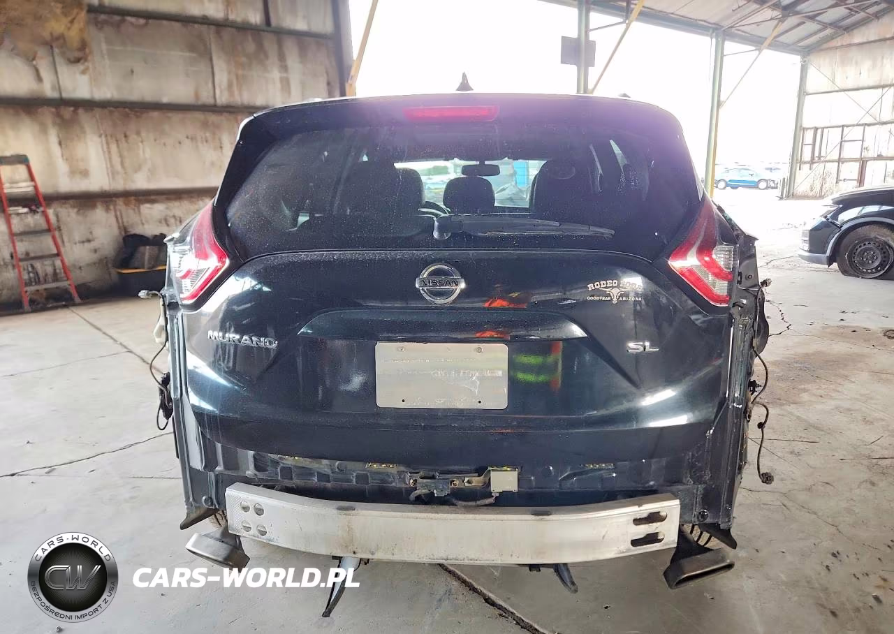 2017 Nissan Murano Sl VIN:5N1AZ2MG7HN174364 - 6