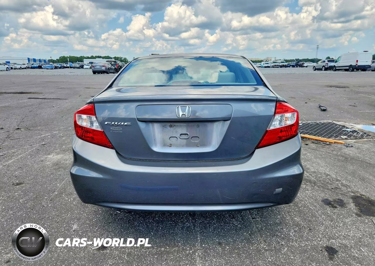 2012 Honda Civic Lx VIN:19XFB2F58CE035481 - 6