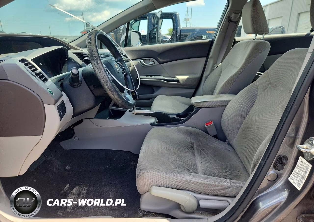 2012 Honda Civic Lx VIN:19XFB2F58CE035481 - 7