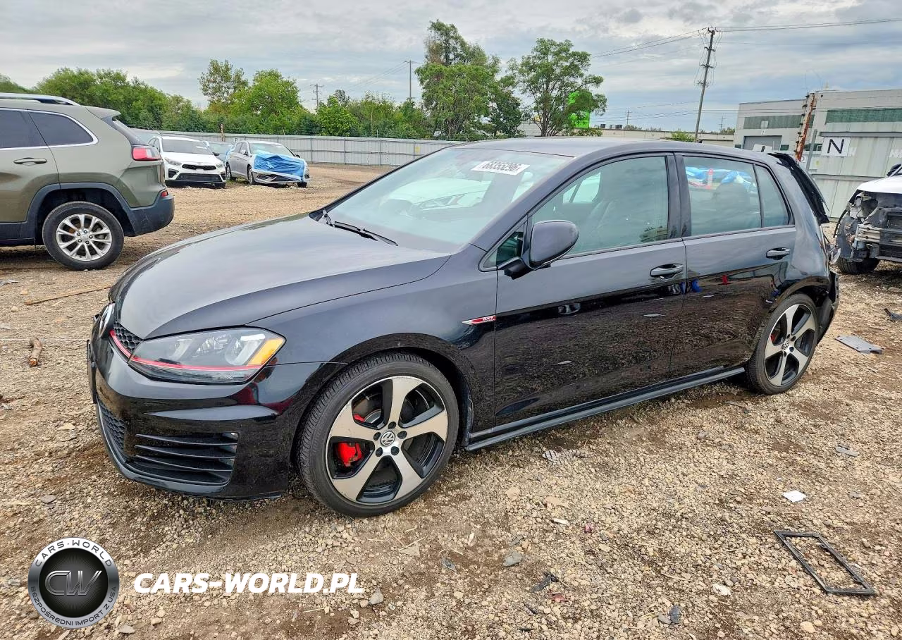 2015 Volkswagen Gti VIN:3VW5T7AU2FM014590 - 1