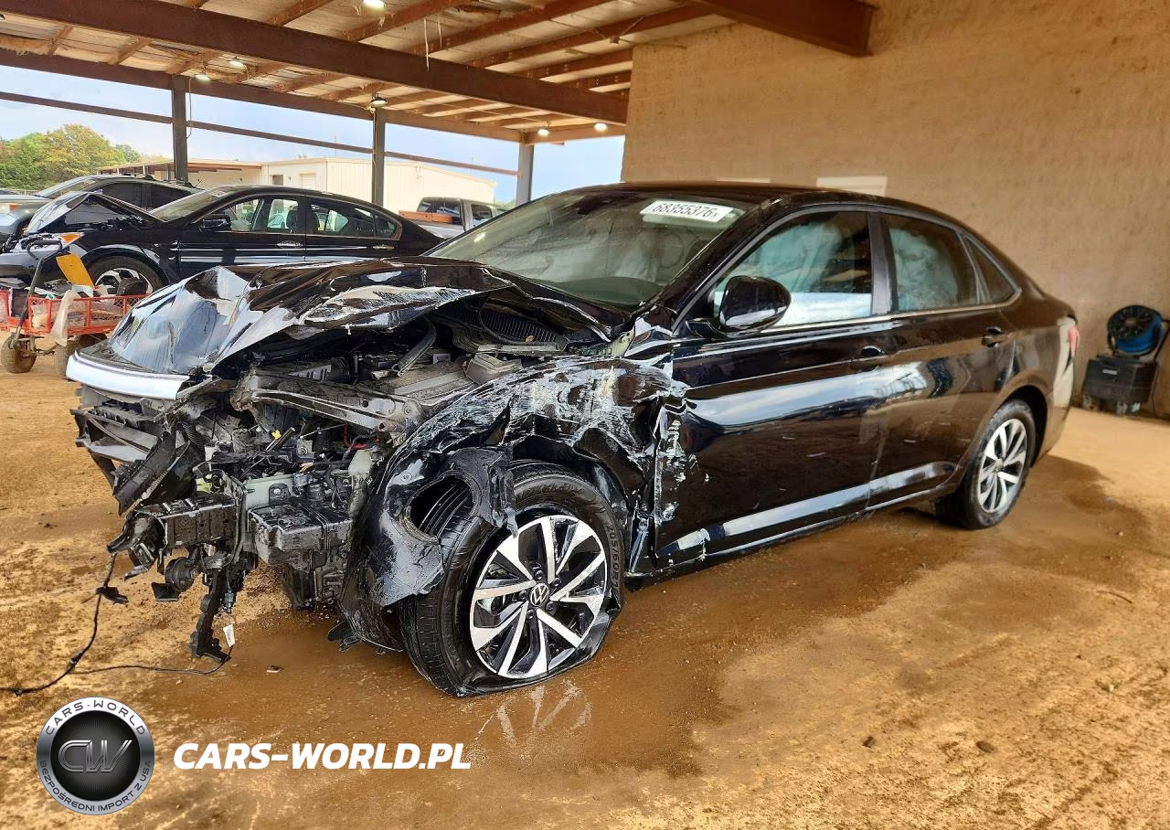 2024 Volkswagen Jetta S VIN:3VW5M7BU5RM003051 - 1