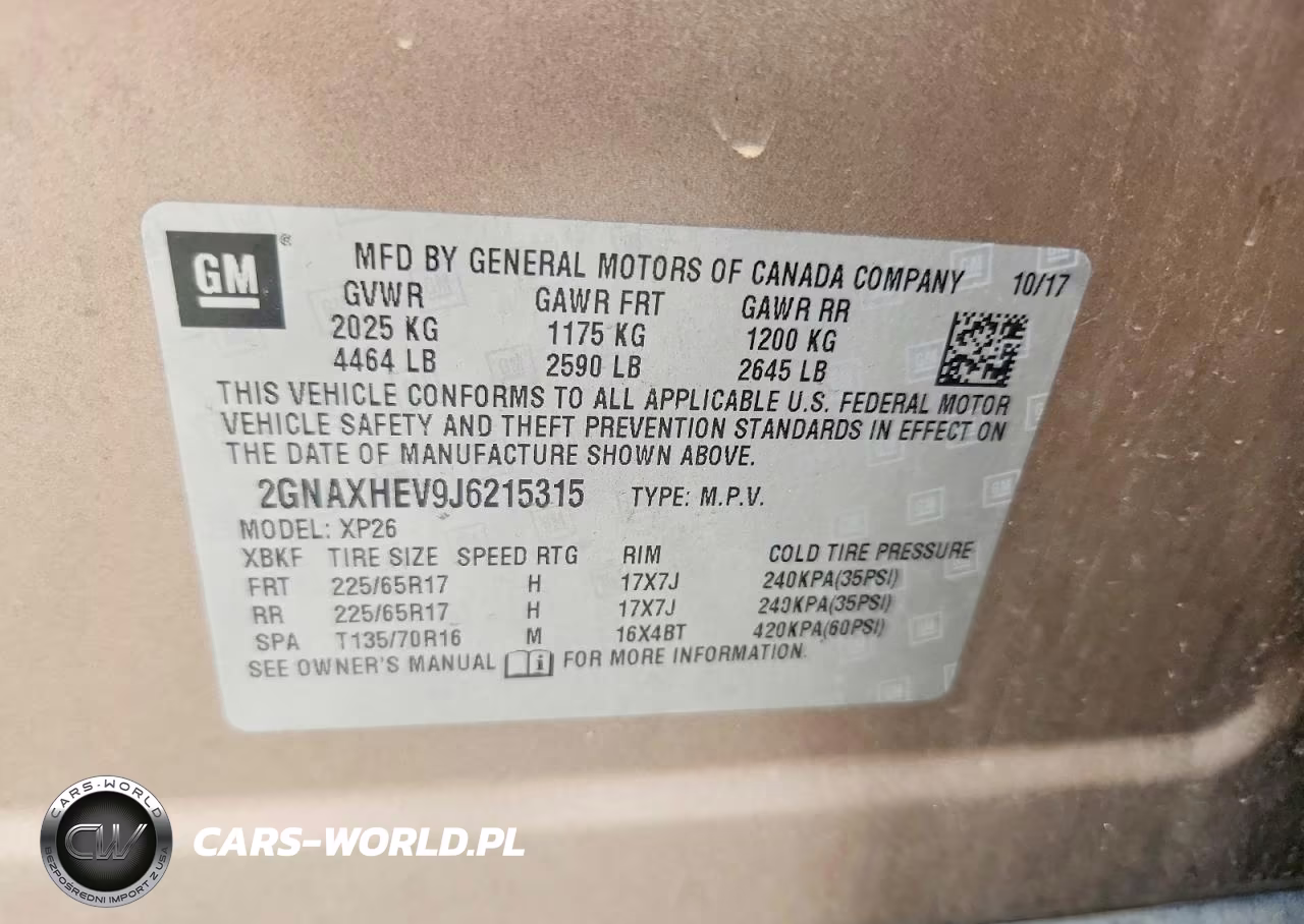 2018 Chevrolet Equinox Ls VIN:2GNAXHEV9J6215315 - 13