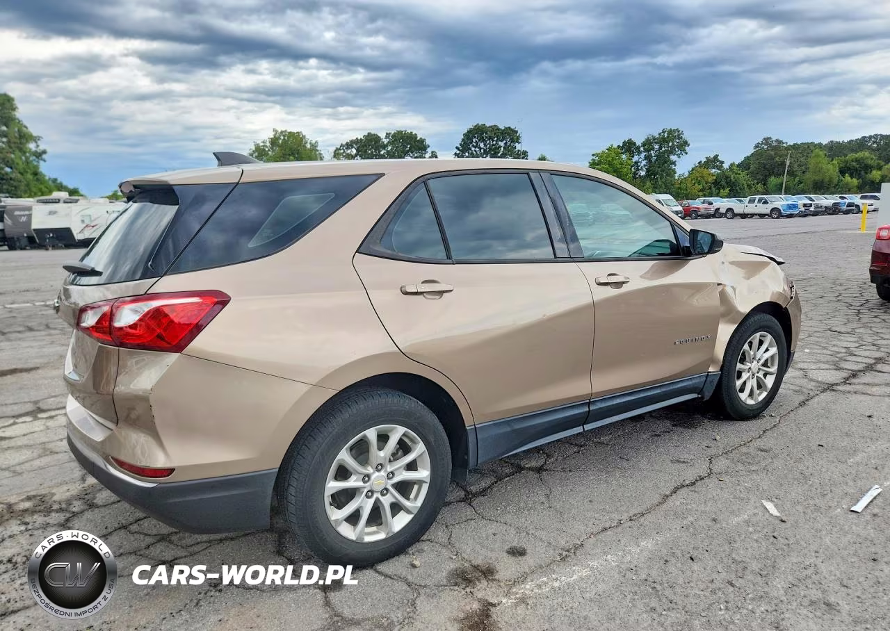 2018 Chevrolet Equinox Ls VIN:2GNAXHEV9J6215315 - 3