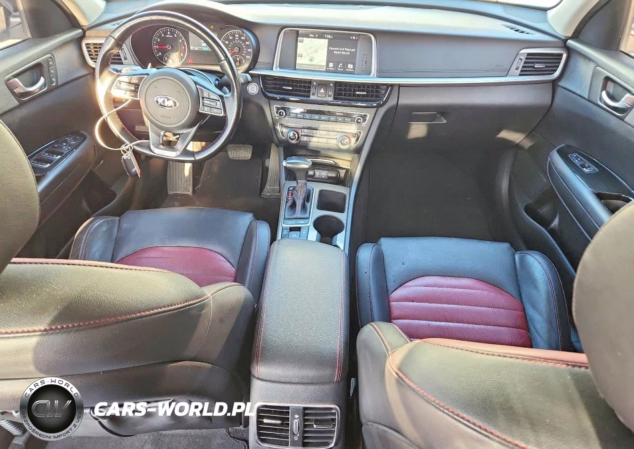 2019 Kia Optima Sx VIN:5XXGW4L28KG366730 - 8