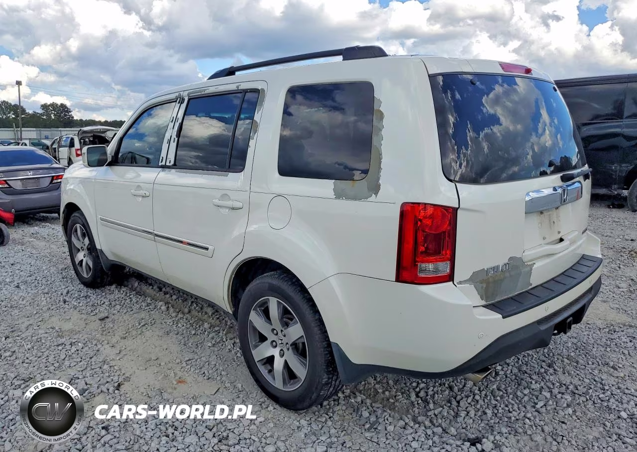 2014 Honda Pilot Touring VIN:5FNYF3H95EB012448 - 2