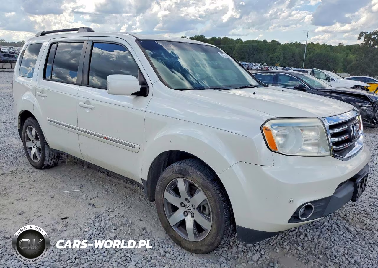 2014 Honda Pilot Touring VIN:5FNYF3H95EB012448 - 4
