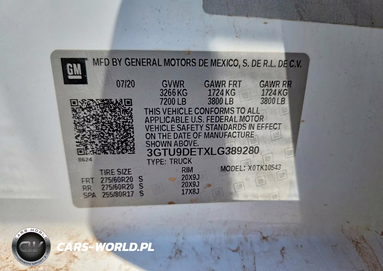 2020 GMC Sierra K1500 Slt VIN:3GTU9DETXLG389280 - 12