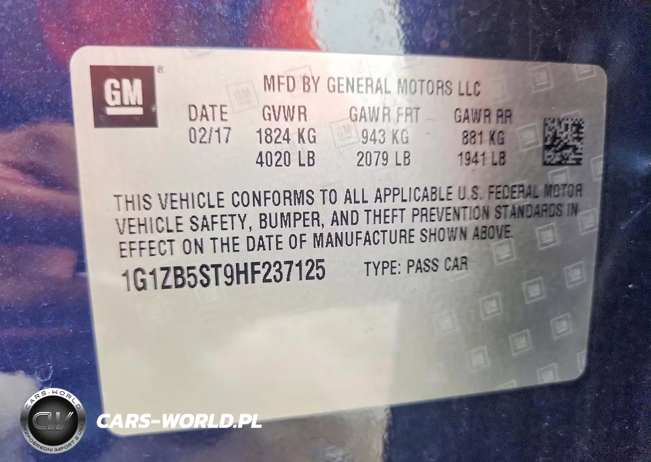 2017 Chevrolet Malibu Ls VIN:1G1ZB5ST9HF237125 - 12