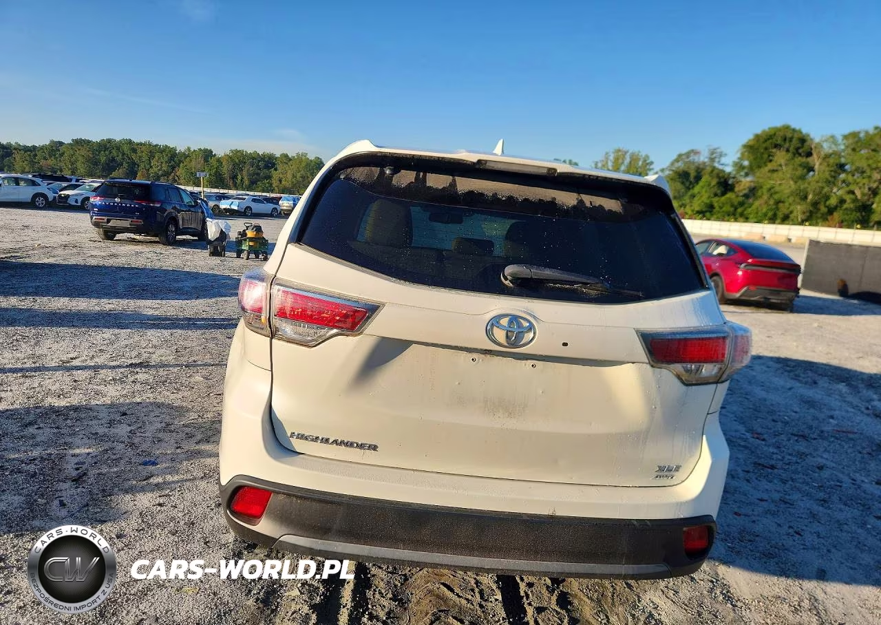 2016 Toyota Highlander Xle VIN:5TDJKRFH9GS238727 - 6