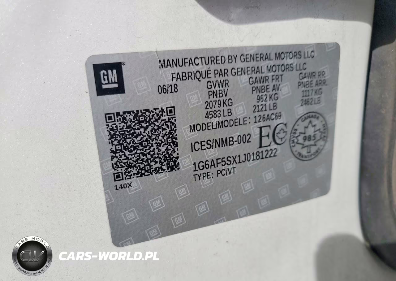 2018 Cadillac Ats Luxury VIN:1G6AF5SX1J0181222 - 13