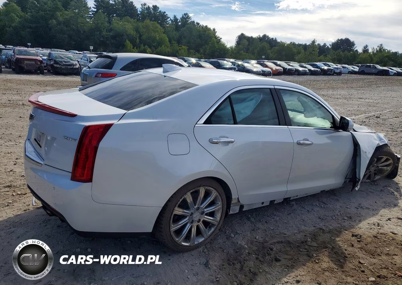 2018 Cadillac Ats Luxury VIN:1G6AF5SX1J0181222 - 3