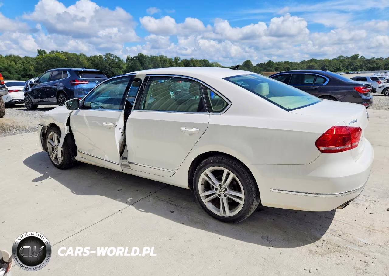 2015 Volkswagen Passat Sel VIN:1VWCS7A38FC080127 - 2