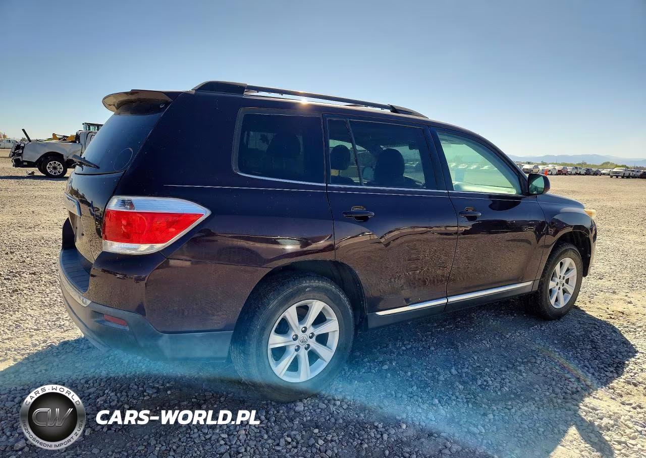 2013 Toyota Highlander Se VIN:5TDZK3EH6DS108367 - 3