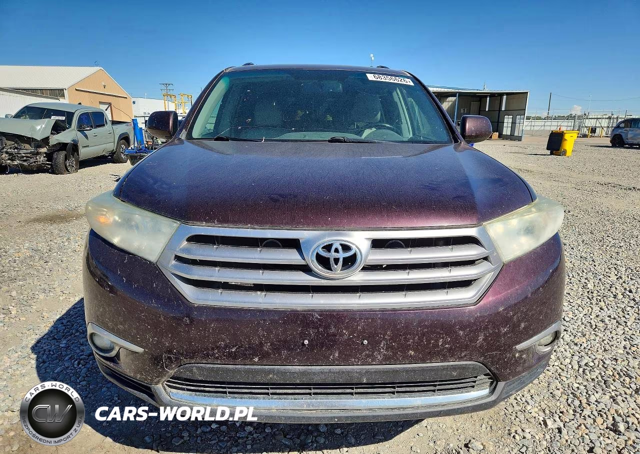 2013 Toyota Highlander Se VIN:5TDZK3EH6DS108367 - 5