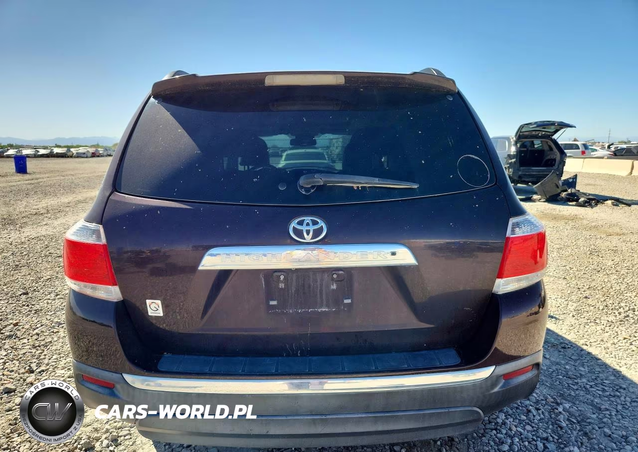 2013 Toyota Highlander Se VIN:5TDZK3EH6DS108367 - 6