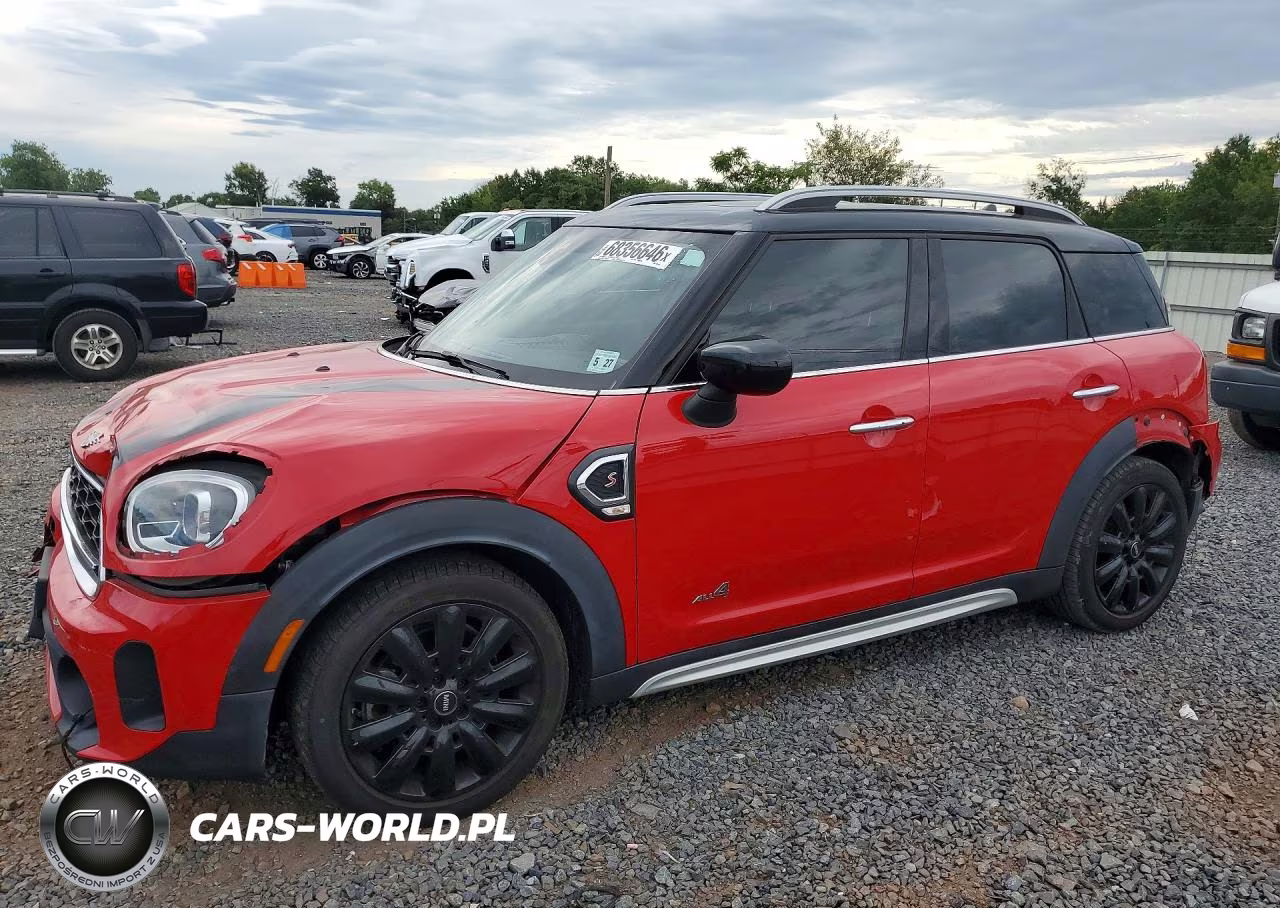2022 Mini Cooper S Countryman All4 VIN:WMZ83BR08N3P26560 - 1