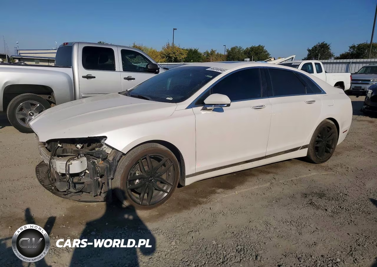 2017 Lincoln Mkz Reserve VIN:3LN6L5FCXHR653250 - 1