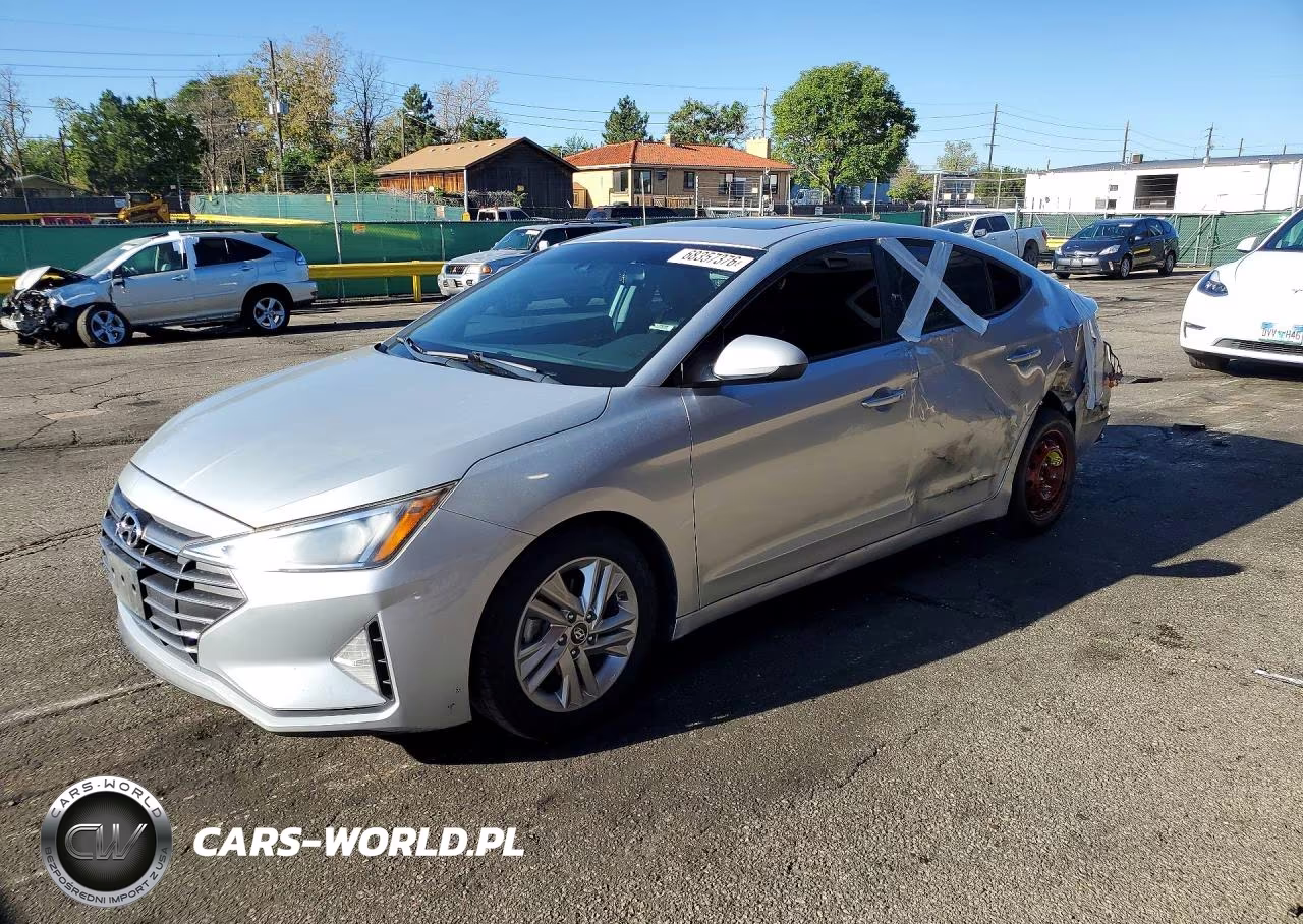 2019 Hyundai Elantra Value Edition VIN:KMHD84LF6KU778196 - 1