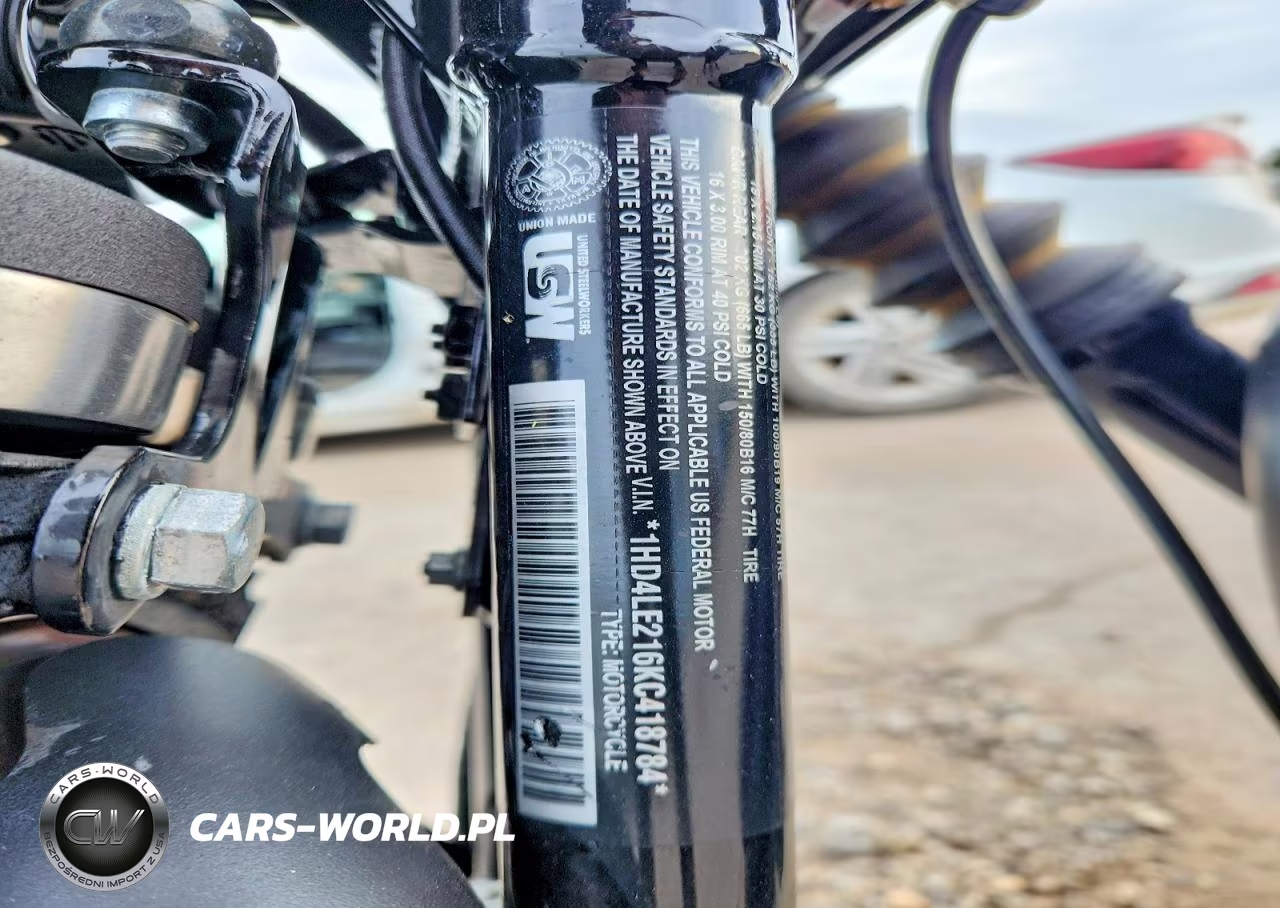 2019 Harley-Davidson Xl883 N VIN:1HD4LE216KC418784 - 9