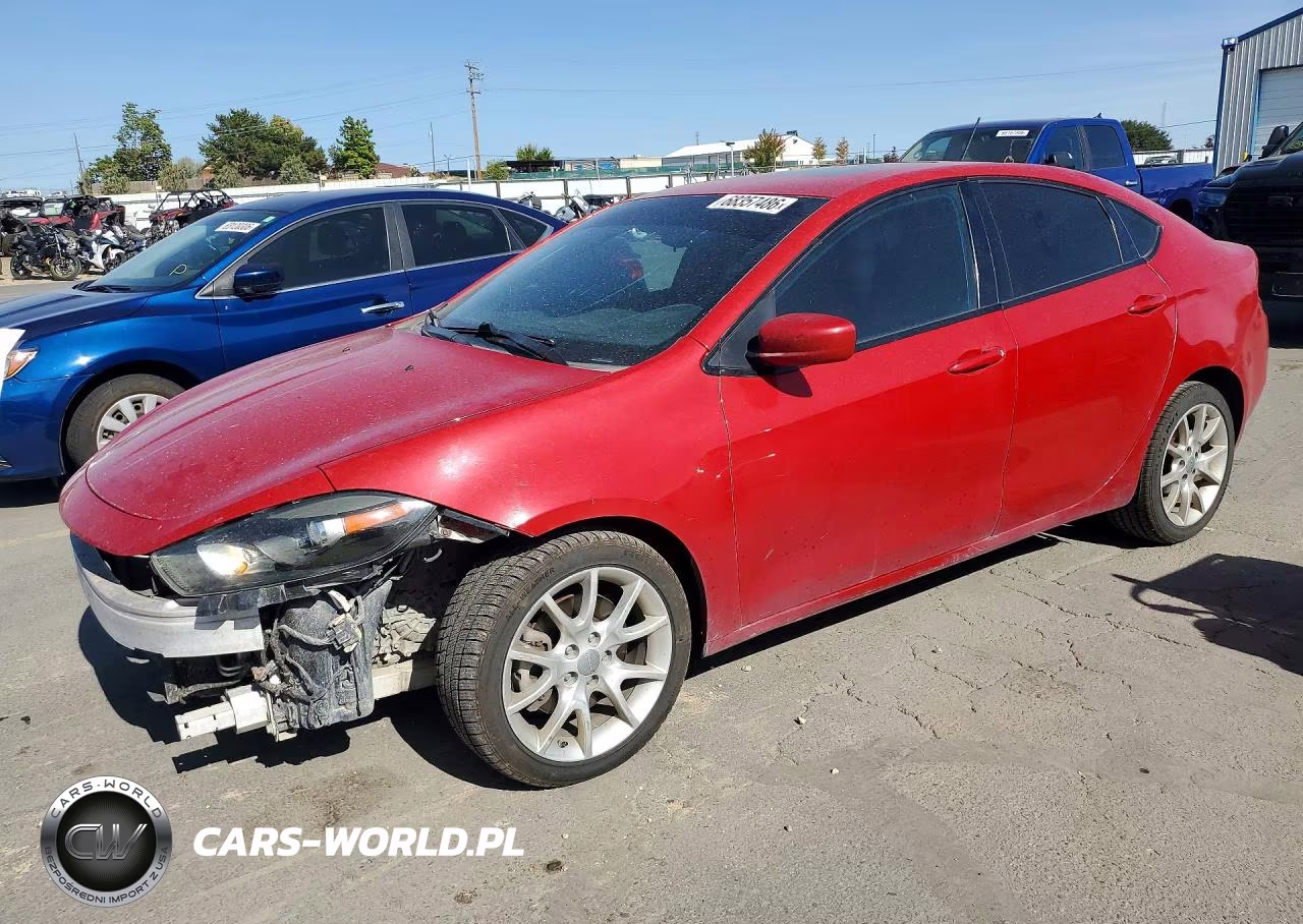 DODGE DART SXT VIN:1C3CDFBB4GD506795 - 1