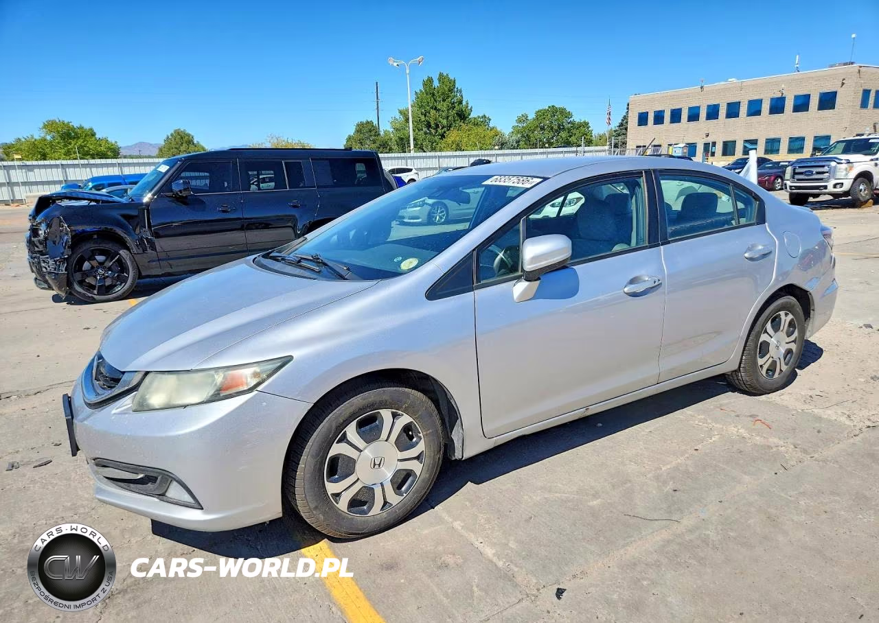 2014 Honda Civic Hybrid VIN:19XFB4F25EE002149 - 1