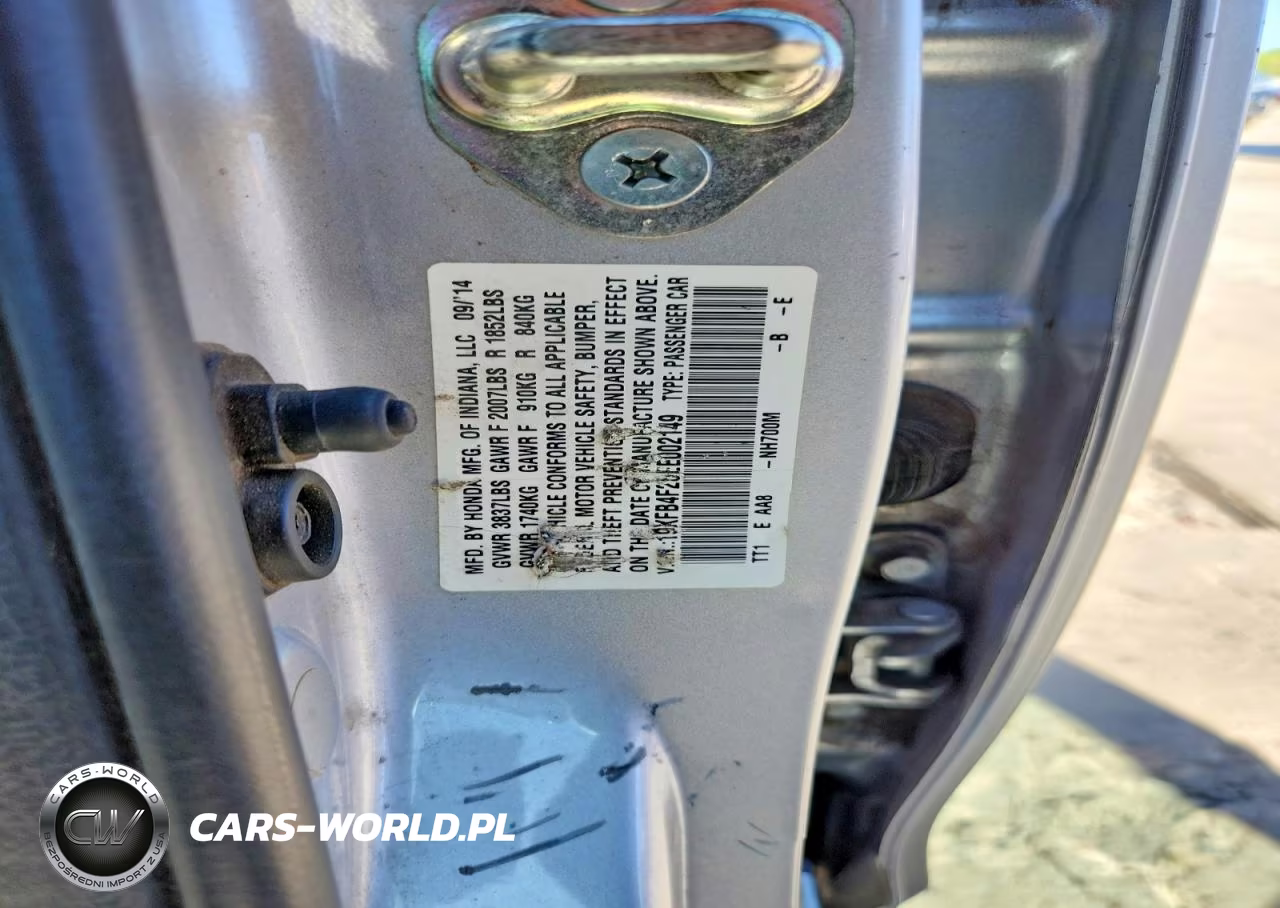 2014 Honda Civic Hybrid VIN:19XFB4F25EE002149 - 12