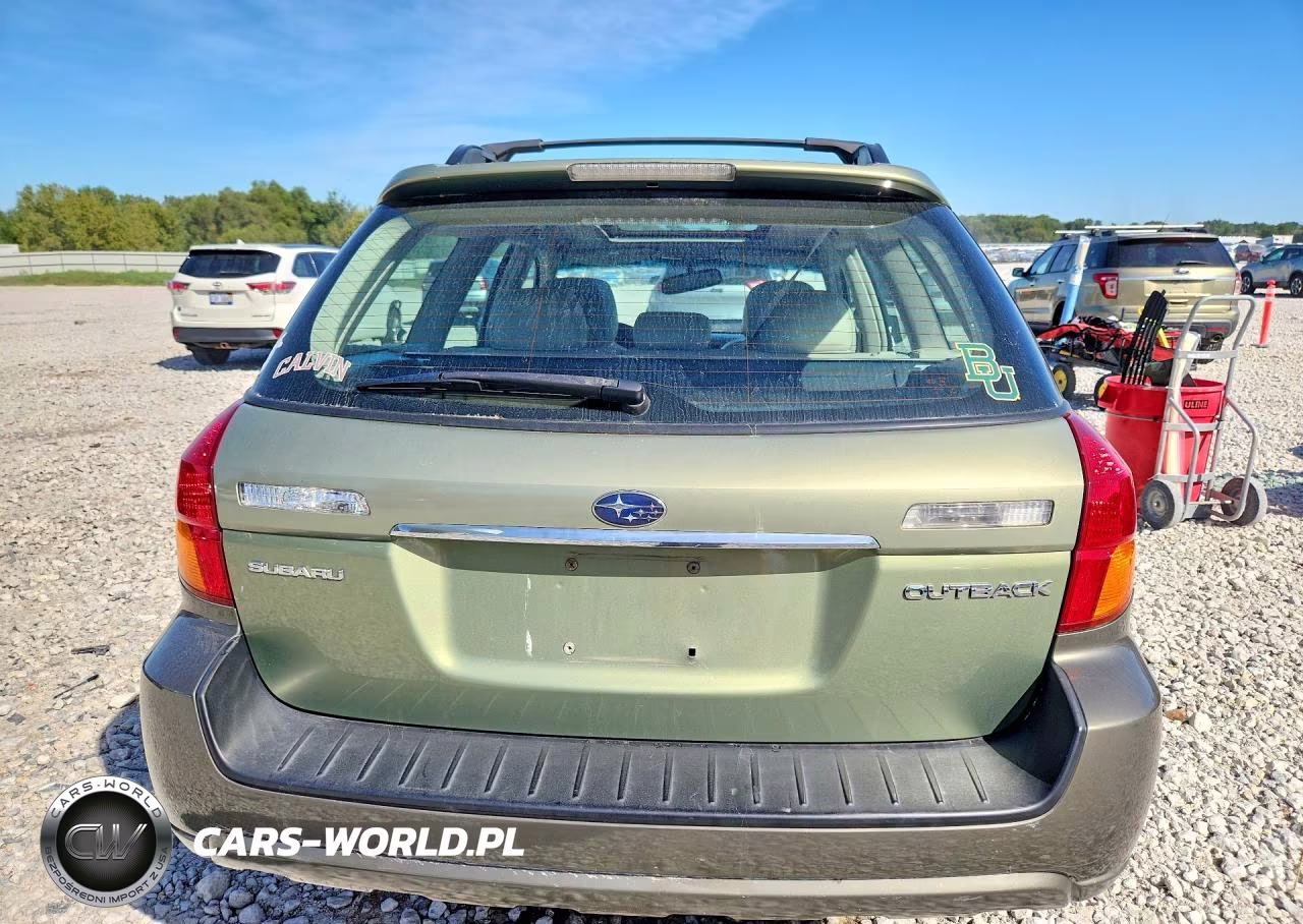 2006 Subaru Outback VIN:4S4BP62C067354837 - 6