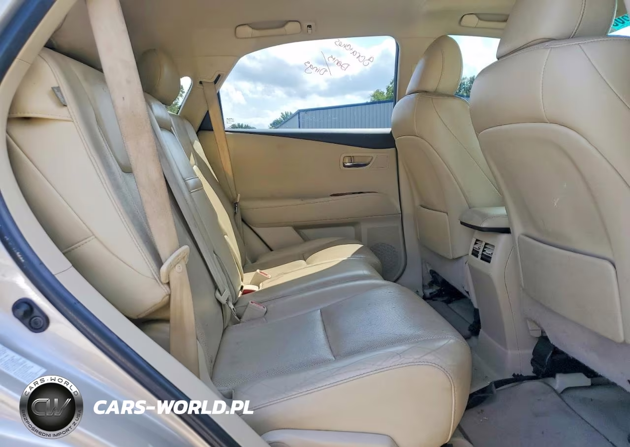 2012 Lexus Rx 350 VIN:2T2BK1BA1CC140207 - 10