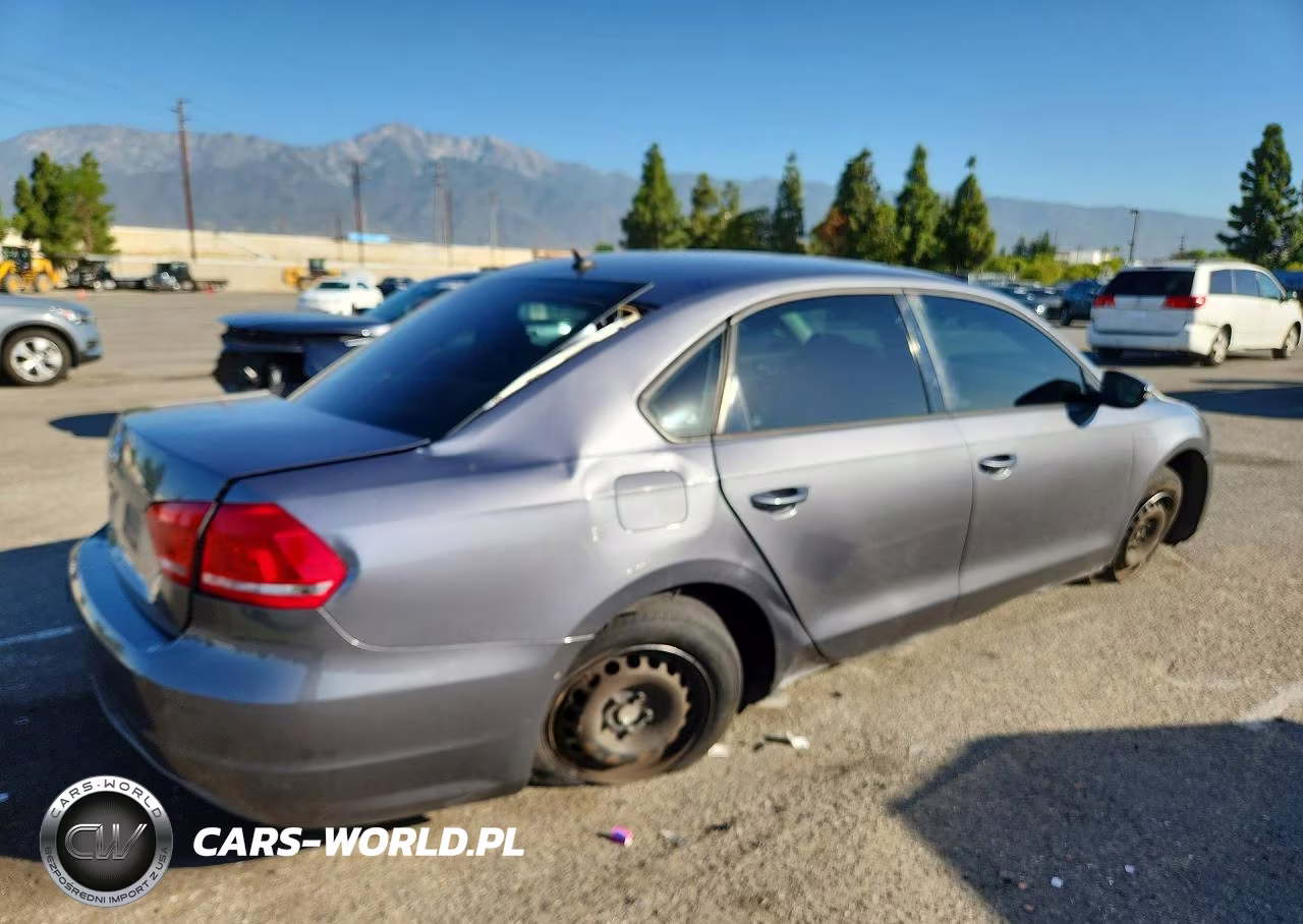 2012 Volkswagen Passat S VIN:1VWAP7A38CC014746 - 3