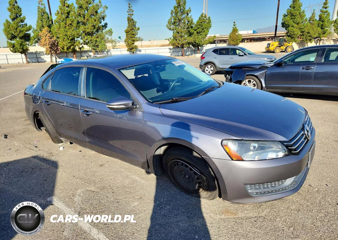 2012 Volkswagen Passat S VIN:1VWAP7A38CC014746 - 4