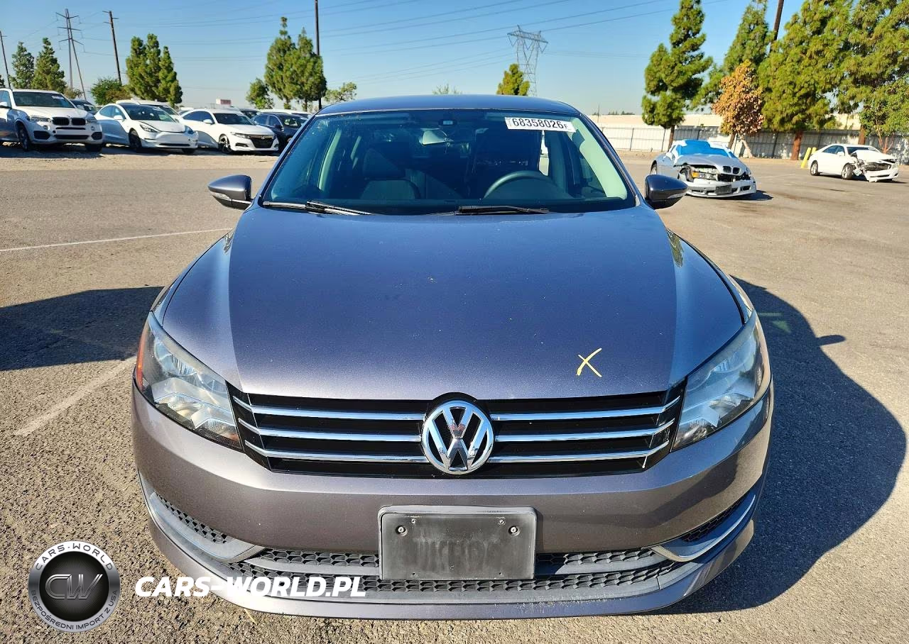 2012 Volkswagen Passat S VIN:1VWAP7A38CC014746 - 5
