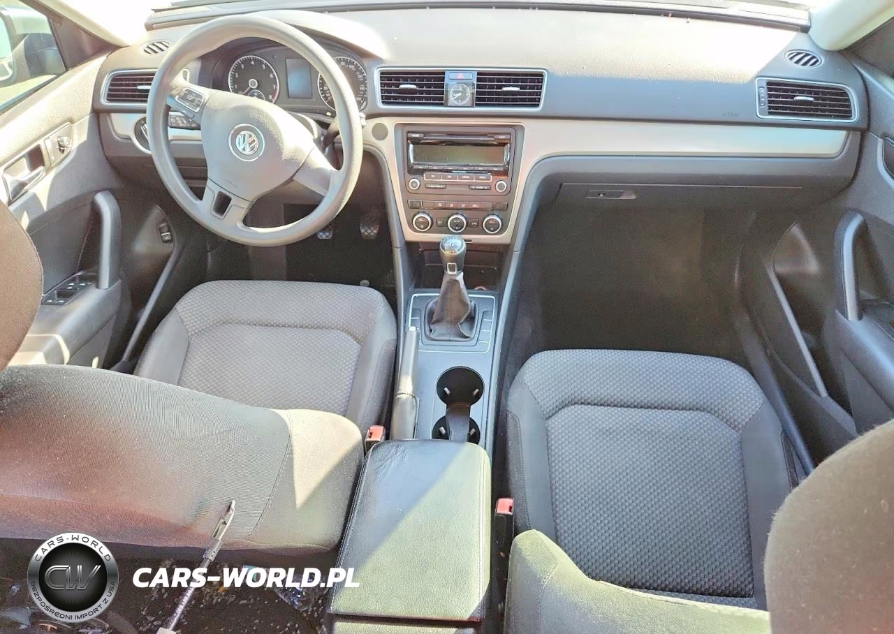 2012 Volkswagen Passat S VIN:1VWAP7A38CC014746 - 8