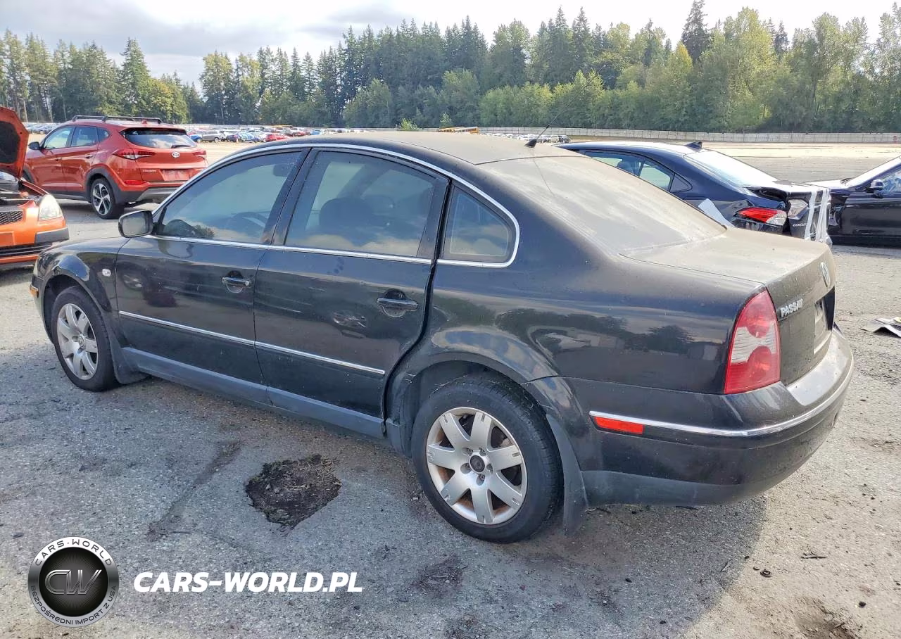 2002 Volkswagen Passat Glx 4Motion VIN:WVWTH63B62P176003 - 2
