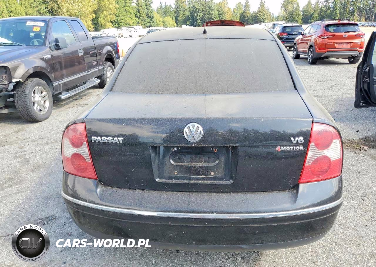 2002 Volkswagen Passat Glx 4Motion VIN:WVWTH63B62P176003 - 6