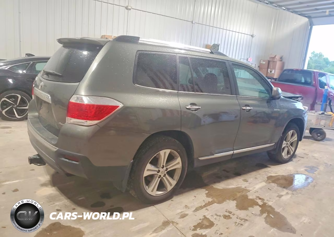 2013 Toyota Highlander Limited VIN:5TDDK3EH1DS180619 - 3