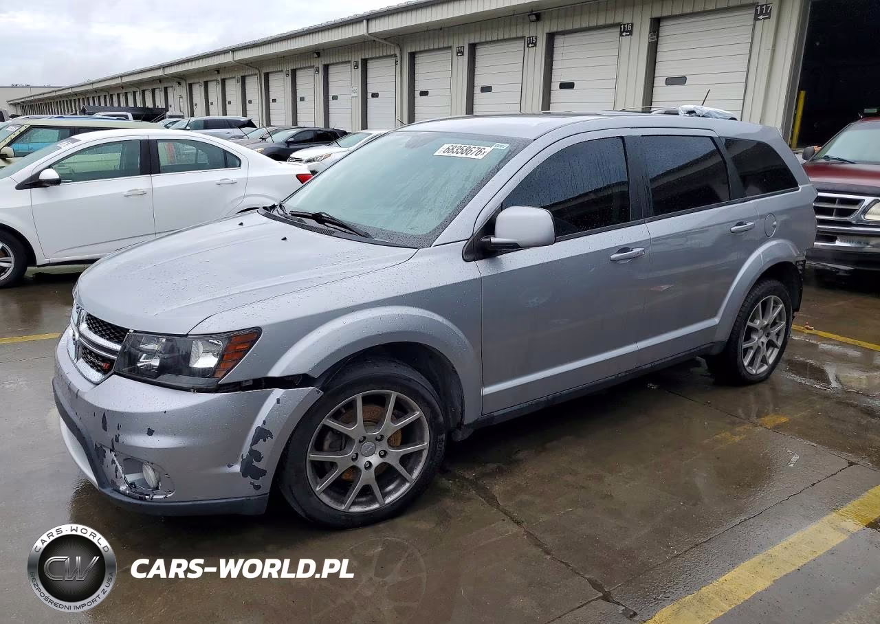 2017 Dodge Journey Gt VIN:3C4PDDEG0HT596645 - 1