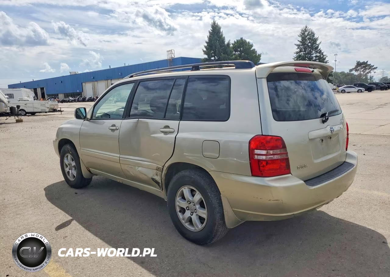 2001 Toyota Highlander Base VIN:JTEGF21A010019788 - 2