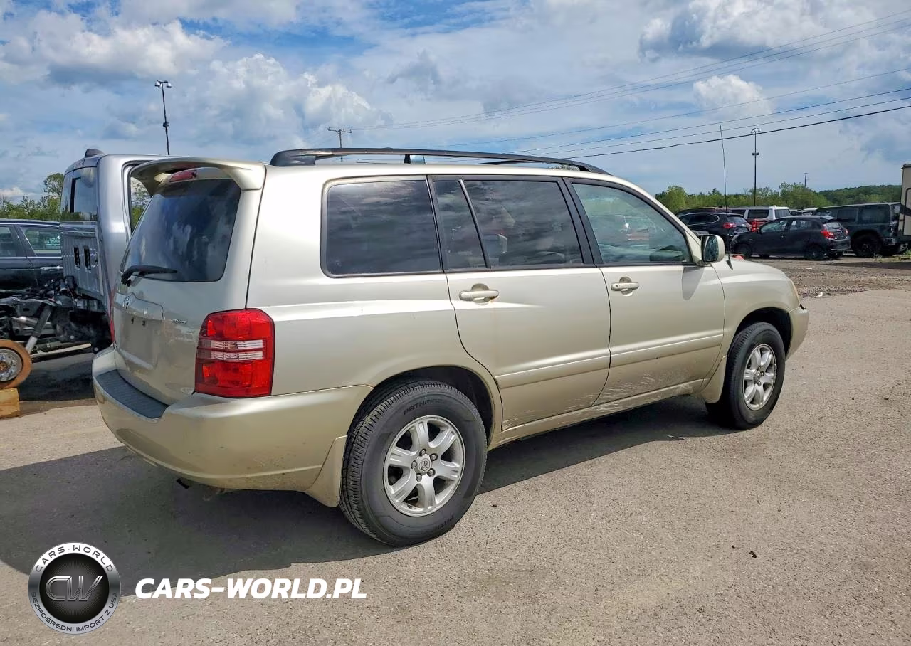 2001 Toyota Highlander Base VIN:JTEGF21A010019788 - 3
