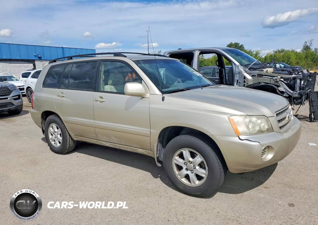 2001 Toyota Highlander Base VIN:JTEGF21A010019788 - 4