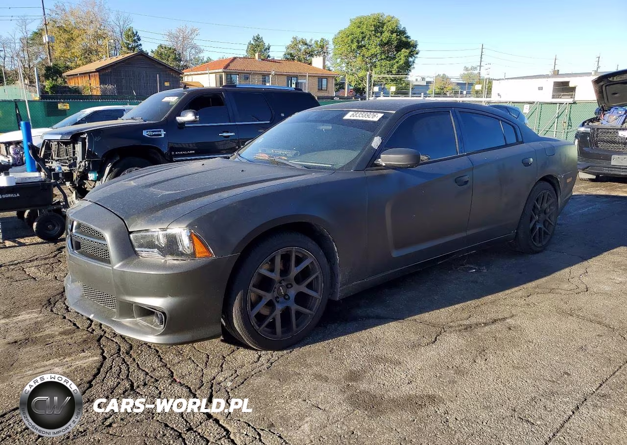 2014 Dodge Charger Police VIN:2C3CDXATXEH246015 - 1