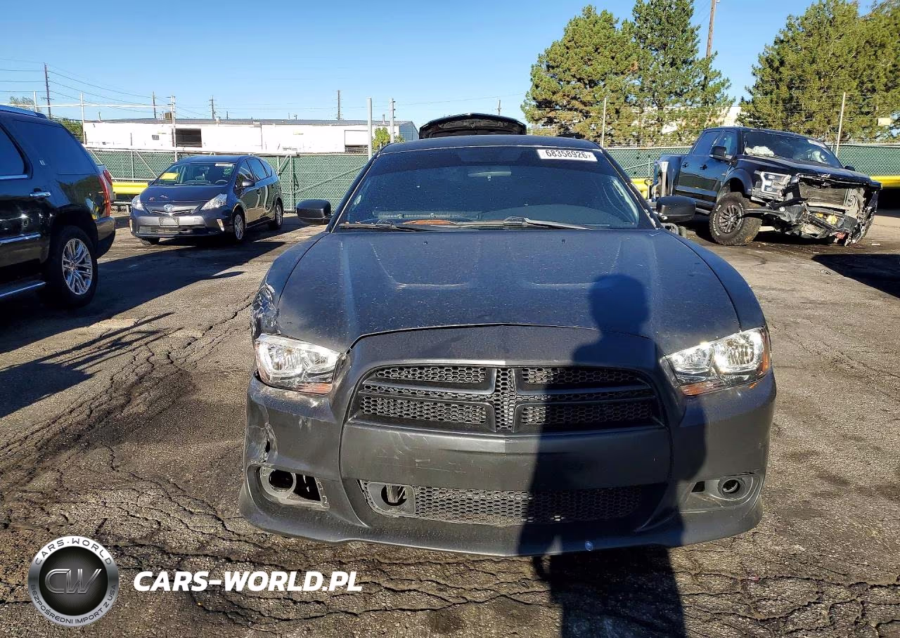 2014 Dodge Charger Police VIN:2C3CDXATXEH246015 - 5