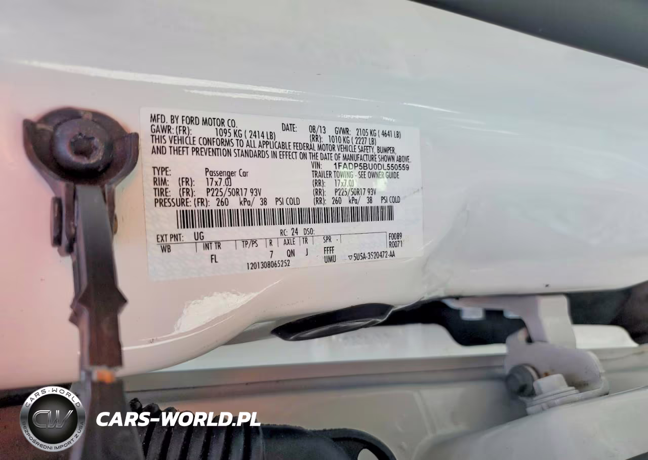 2013 Ford C-Max Sel VIN:1FADP5BU0DL550559 - 12