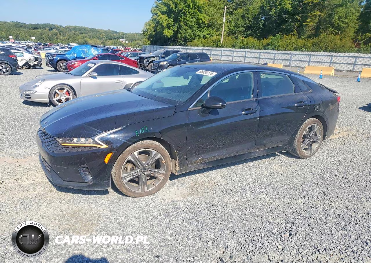 2021 Kia K5 Ex VIN:5XXG34J24MG001587 - 1